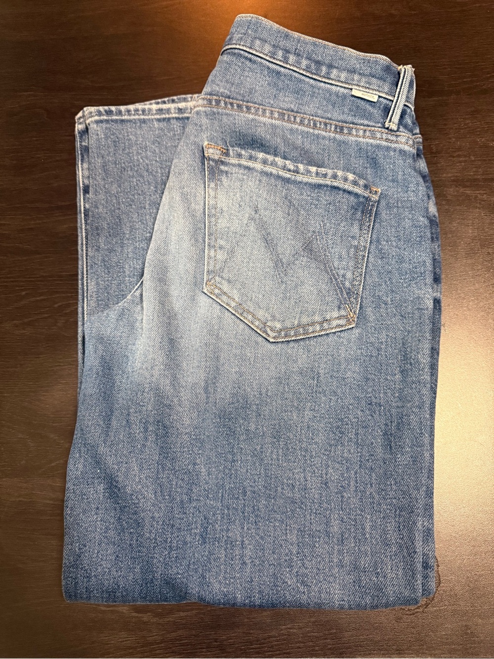 MOTHER Maven mid rise straight jeans - Picture 2 of 7